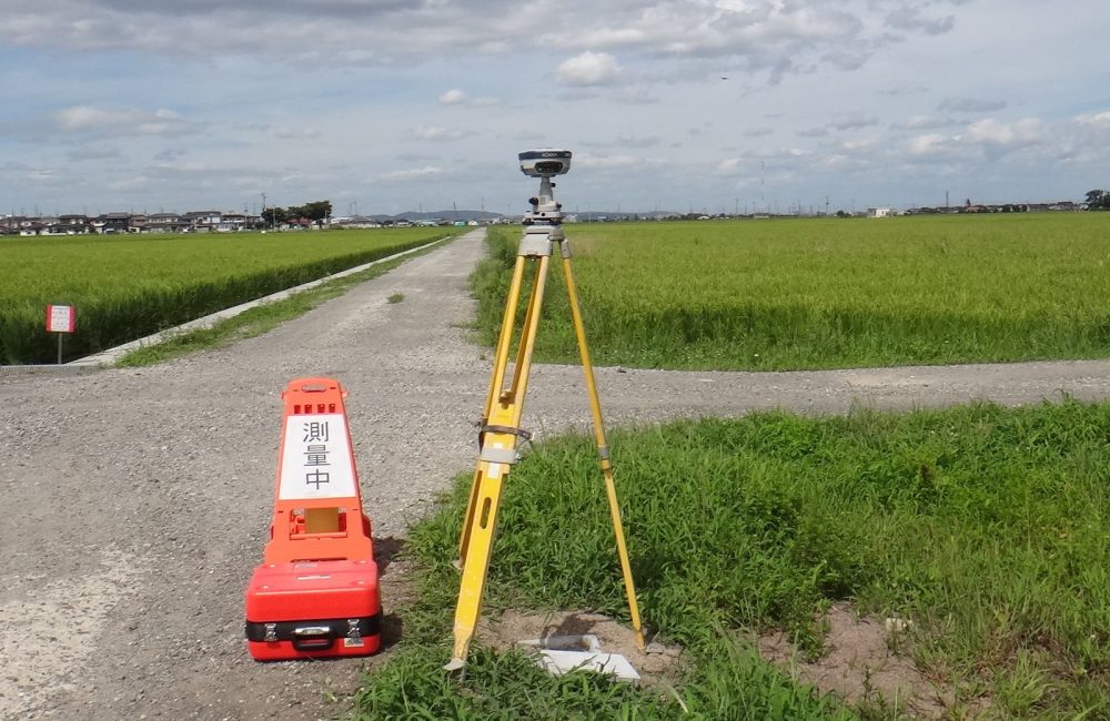基準点測量-GNSS測量機